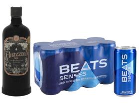 Kit Gin Amázzoni Rio Negro 750ml + Drink Pronto Kit Gin Amázzoni Rio Negro 750ml + Drink Pronto