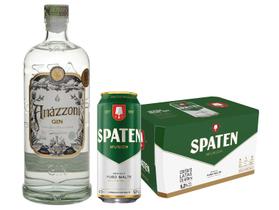 Kit Gin Amázzoni Tradicional 750ml + Cerveja Kit Gin Amázzoni Tradicional 750ml + Cerveja