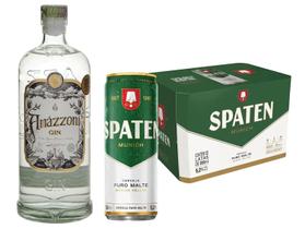 Kit Gin Amázzoni Tradicional 750ml + Cerveja Kit Gin Amázzoni Tradicional 750ml + Cerveja