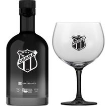 Kit Gin BË Ceará Garrafa Preta 750 ml com taça - GIN BË ORGÂNICO BEBIDAS