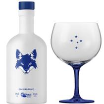 Kit Gin BË Cruzeiro Garrafa Raposa 750 ml com taça