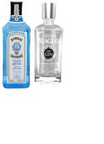 Kit Gin Bombay Sapphire + Silver Seagers London Dry 750ml Cada