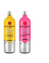 Kit Gin Eternity Strawberry + Tropical Fruits 950ml cada