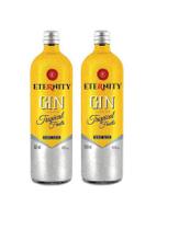 Kit Gin Eternity Tropical Fruits - Gin Doce 950ml 2 unidades