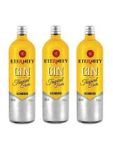 Kit Gin Eternity Tropical Fruits - Gin Doce 950ml 3 unidades