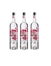 Kit Gin Flowers London Dry 750ml 3 unidades
