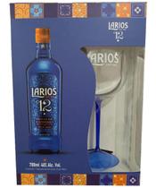 Kit Gin Larios 12 700Ml + Taça