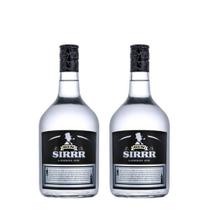 Kit gin London Sirrr 37,5%vol Caves da Mont. 700 ml c/ 2 un.