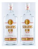 Kit Gin Seagers Dry 980ml 2 Unidades
