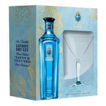Kit Gin Star Of Bombay 750ml + Taça De Vidro Martini