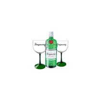 Kit Gin Tanqueray 750Ml Com 2 Taças