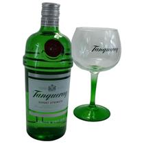 Kit gin Tanqueray e Taça de gin Tanqueray Original Importada