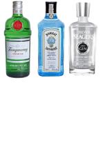 Kit Gin Tanqueray + Silver Seagers + Bombay 750ml Cada