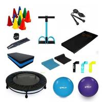 Kit Ginástica Completo Para Treino De Funcional Em Casa Kit Ginástica Completo Para Treino De Funcional Em Casa