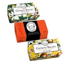 Kit Giorno Bagno Flor de Laranjeira, Lichia e Uomo Laranja (3 produtos) Kit Giorno Bagno Flor de Laranjeira, Lichia e Uomo Laranja (3 produtos)