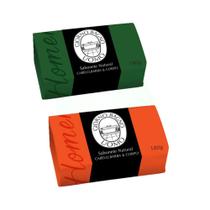 Kit Giorno Uomo Verde e Laranja Sabonetes Naturais em Barra (2 produtos) Kit Giorno Uomo Verde e Laranja Sabonetes Naturais em Barra (2 produtos)