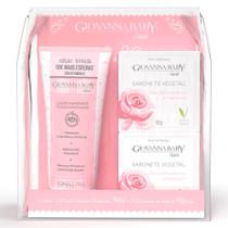 Kit Giovana Baby Eterno Encanto Classic Loção Hidratante + 2 Sabonetes Em Barra