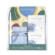 Kit Giovanna Baby Blue Colônia 20ml+2 Sabonetes 90g