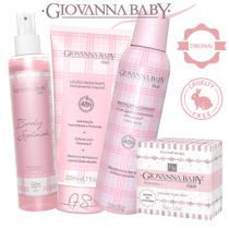 Kit Giovanna Baby Body Splash Classic Loção Hidratante Sabonete Desodorante Aerosol