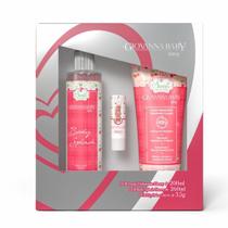 Kit Giovanna Baby Cherry Loção Hidratante 200ml + Body Splash 260ml + Lip Blam 3,5g Kit Giovanna Baby Cherry Loção Hidratante 200ml + Body Splash 260ml + Lip Blam 3,5g