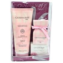 Kit Giovanna Baby Loção Hidratante Desodorante 200ml + Deo Colônia 20ml + Sabonete em Barra 90g