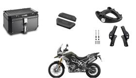 Kit Givi Bau Obkn58B+Encosto E172+Suporte Sr6415Br Tiger 900