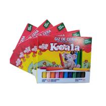 Kit Giz de Cera 12 Cores 12 unidades - Ref 38276