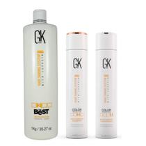 Kit Gk Hair Taming System The Best Juvexin Treatment + Color Kit Gk Hair Taming System The Best Juvexin Treatment + Color