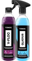 Kit gladius selante sio2 + shampoo v-floc 500ml vonixx