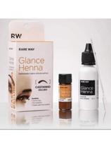 Kit glance henna castanho escuro 3,5 g - delineador de sobrancelhas - Rareway Kit glance henna castanho escuro 3,5 g - delineador de sobrancelhas - Rareway