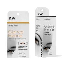 Kit Glance Henna Design Sobrancelha Escolha cor + Fixador Dermatologicamente Testado Kit Glance Henna Design Sobrancelha Escolha cor + Fixador Dermatologicamente Testado