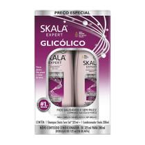 Kit Glicólico Shampoo 325ml e Condicionador 200ml Skala