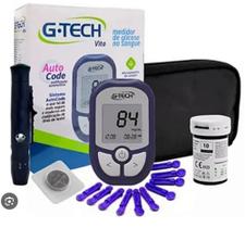 Kit glicose g-tech vita - completo com tiras e acessórios
