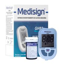 Kit Glicosímetro Monitor Glicose + 250 Tiras De Teste Kit Glicosímetro Monitor Glicose + 250 Tiras De Teste