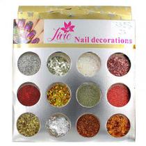 Kit glitter 2021 decoração unhas art nail