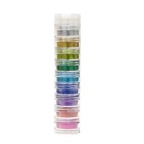 Kit Glitter Em Pó 10 Cores Vegano (3G Cada) - Color Make
