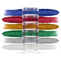 Kit Glitter Facial Cremoso Maquiagem Artística 6 Cores ColorMake Kit Glitter Facial Cremoso Maquiagem Artística 6 Cores ColorMake