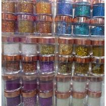 Kit Glitter Gliter Com 12 unidades Cores Variadas