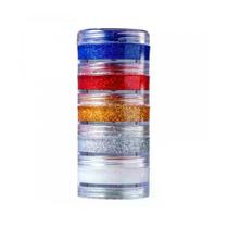 Kit Glitter Ligth Cremoso com 5 Cores Color Make