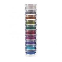 Kit Glitter Torre 10 Cores 4 Gramas Cada Color Make