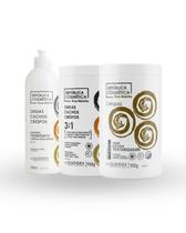 Kit Gllendex Vixe Mainha Cachos e Crespos Hidratação Profunda Sem Frizz