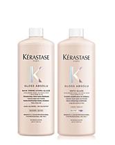 Kit Gloss Absolu Bain Creme Shampoo+ Condicionador 1l KHair