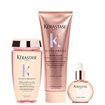 Kit Gloss Absolu Bain Hydra Shampoo+ Condicionador 250ml+ Óleo 45ml Khair