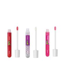 Kit Gloss Brilho Labial Bubbaloo (3 Itens) - 5ml