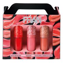Kit gloss Glosslicious Fran 3 unidades