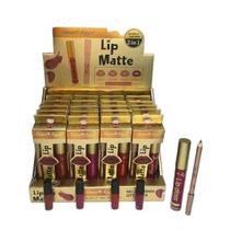 Kit Gloss Labial + Lápis Multifuncional Amor e Anjo cor:3 Kit Gloss Labial + Lápis Multifuncional Amor e Anjo cor:3
