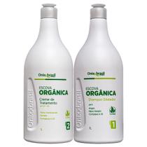 Kit Gloss Progressiva Orgânica Sem Formol Onixx 2X1000Ml