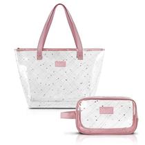 Kit GLOW Bolsa Shopper + Necessaire Jacki Design (ABC21801/ABC21803)