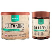 Kit Glutamina (150g) + Colágeno Tipo II (60 cáps) - Nutrify