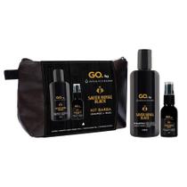 Kit Go Man Saver Royal Shampoo Cabelo E Barba 140Ml + Óleo